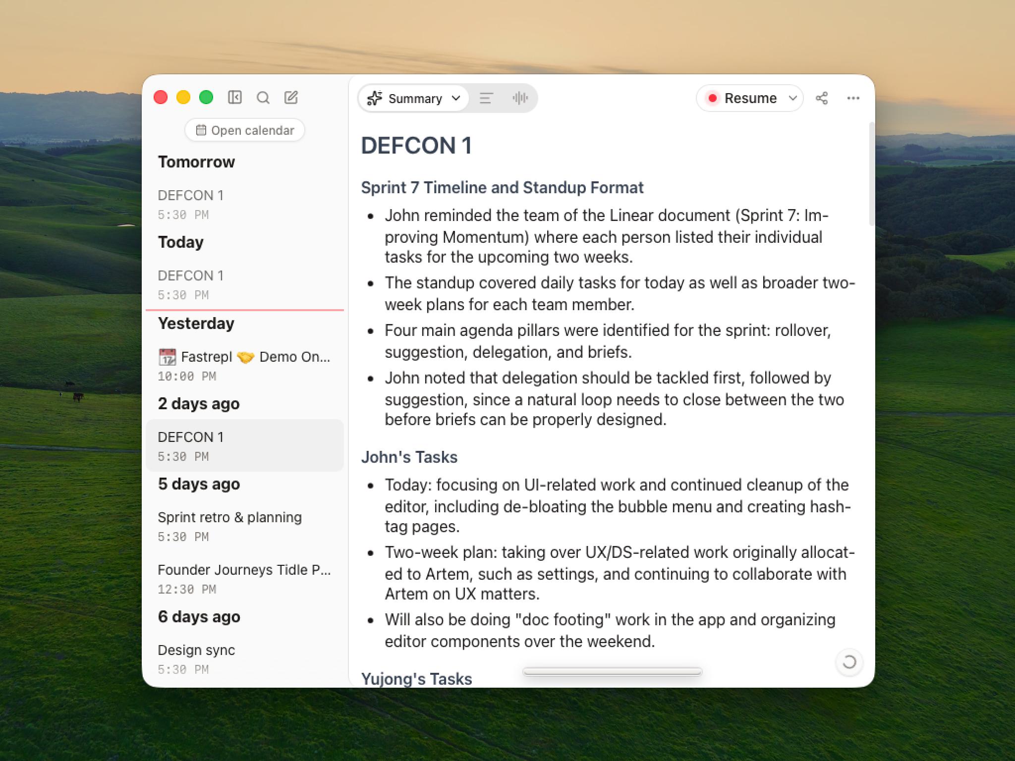 Anarlog review